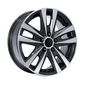 6.5X16" PCD 5X108 FD Wheels 639-2 GUN METAL DIAMOND ET35 67.1 mm
