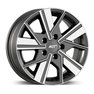 6.5X16" PCD 5X112 AGT Wheels 16249 ET38 MGD 66.6 mm
