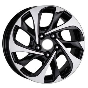 6.5X16" PCD 5X114 AGT Wheels 648 ET35 60.10 mm Black Diamond