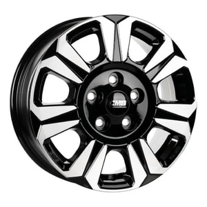 6.5X16" PCD 5X118 CMS 1239 ET60 71.1 mm BLACK DIAMOND CLOSS