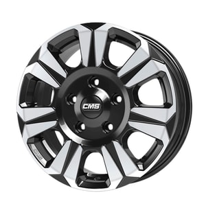 6.5X16" PCD 5X160 CMS 1239 ET60 65.1 mm BLACK DIAMOND CLOSS