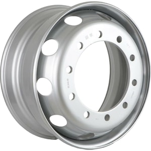 6.75X17.5 Ako Dıştan Sibop Havşasız Lowbed Silver 10 Bijon