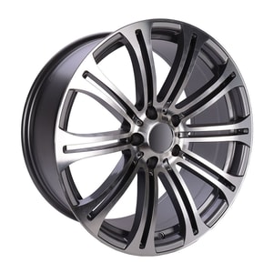 7.0X15" PCD 5X120 BK BK-139 GUN MACHINE ET20 74.1 mm