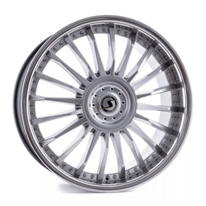 7.0X16" PCD 4X100 Drb DRB-S758 SILVER ET35 67.1 mm