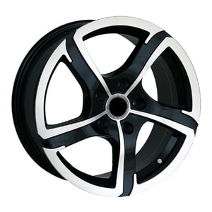 7.0X16" PCD 5X100 Rp RP-164 BLACK DIAMOND ET42 57.1 mm