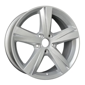7.0X16" PCD 5X112 BK BK-052 SILVER ET45 66.45 mm