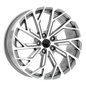 7.0X16" PCD 5X112 Dedika DEDİKA-816 BLACK MACHINE ET40 66.45 mm