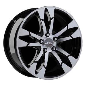 7.0X16" PCD 5X112 Techline TECHLINE-CRS-612 BLACK DIAMOND ET35 66.6 mm