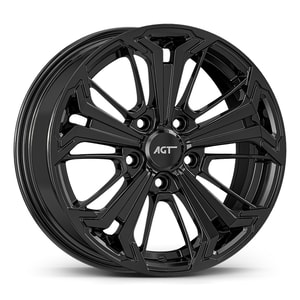 7.0X16" PCD 5x114 AGT Wheels 16267 ET40 67.10 mm Gloss Black