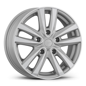 7.0X16" PCD 5X120 AGT Wheels 16039-3 ET35 65.10 mm Silver Diamond