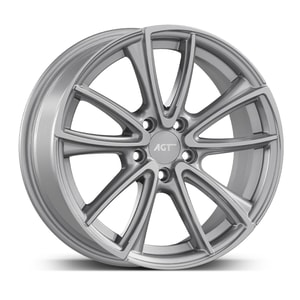 7.0X16" PCD5X105 AGT Wheels 16074 ET25 Full Silver 56.6 mm