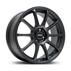 7.0X17" PCD 4X100 Baochi BCH-7107 ET40 Matt Gun 73.1 mm