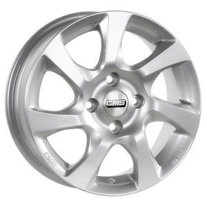 7.0X17" PCD 4X100 CMS 1061 ET37 67.20 mm Silver