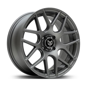 7.0X17" PCD 4X100 Tork TRK-181 ET35 Matt Gun 73.1 mm