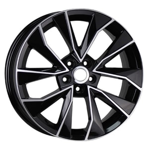 7.0X17" PCD 5X112 AGT Wheels 17129 ET40 57.10 mm Black Diamond