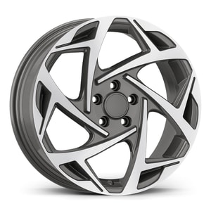 7.0X17" PCD 5X115 AGT Wheels 17290 ET45 70.20 mm Titan Diamond
