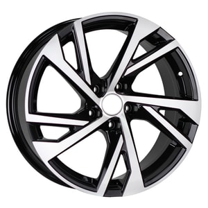 7.5X17" PCD 5X112 AGT Wheels 17088  ET40 67.10 mm Black Diamond