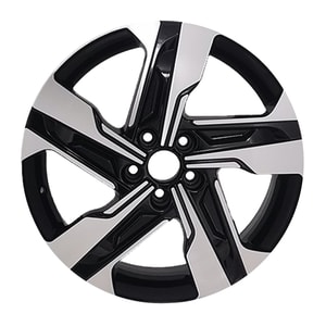 7.5X18" PCD 5X114 AGT Wheels 18204 ET50 67.10 mm Matt Black Diamond