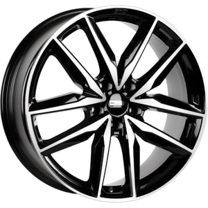 7.5X19" PCD 5X112 CMS CMS-1130-02 ET50 Diamond Black Gloss 57.1 mm