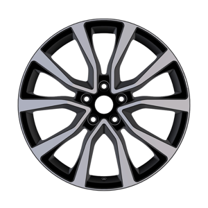 7.5X19" PCD 5X114 AGT Wheels 1209  ET40 60.10 mm Black Diamond