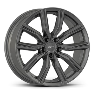 8.0X18" PCD 5X112 AGT Wheels 18134 ET40 Titan 66.56 mm