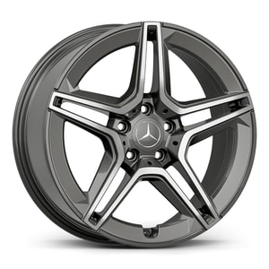 8.0X18" PCD 5X112 AGT Wheels 18273 ET42 66.60 mm Titan Diamond