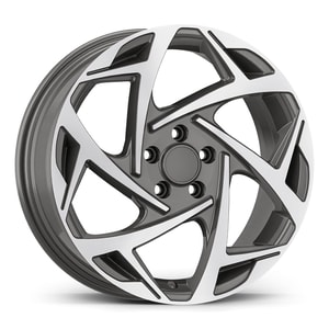 8.0X18" PCD 5X112 AGT Wheels 18273 ET45 66.60 mm Titan Diamond