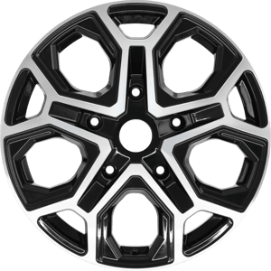 8.0X18" PCD 5X112 Arceo Wheels ARC-LT2-28 ET50 BLACK DIAMOND 66.6 mm