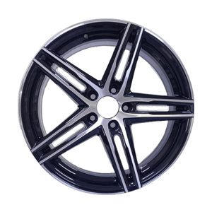 8.0X18" PCD 5X112 FD Wheels 18153 BLACK DIAMOND ET44 57.1 mm