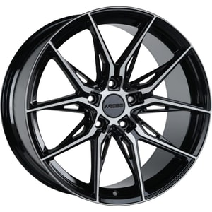 8.0X18" PCD 5X114 Arceo Wheels ARC-18177-15 ET35 BLACK DIAMOND 73.1 mm