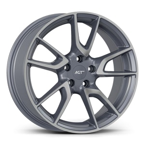 8.0X18" PCD 5X114 FD Wheels 18089 GUN METAL DIAMOND ET30 60.1 mm
