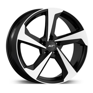 8.0X18" PCD 5X114 FD Wheels 18120 BLACK DIAMOND ET36 60.1 mm