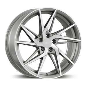 8.0X18" PCD 5x115 AGT Wheels 18259 ET38 70.20 mm Silver Diamond