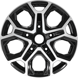 8.0X18" PCD 5X118 Arceo Wheels ARC-LT2-08 ET50 BLACK DIAMOND 71.1 mm