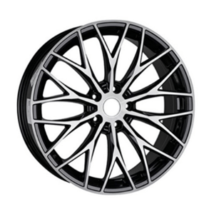8.0X18" PCD 5X120 AGT Wheels 18101  ET42 72.60 mm Black Diamond