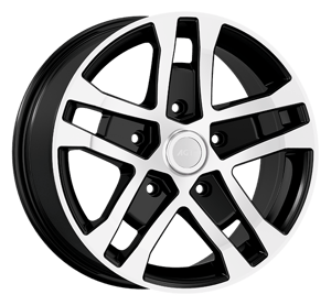 8.0X18" PCD 5X165 AGT Wheels 856-1 ET10 113.20 mm Black Polished Diamond