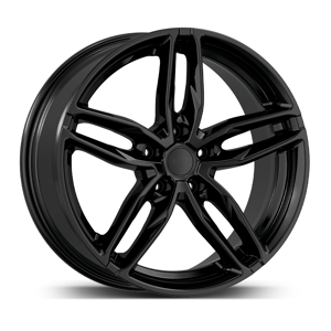 8.0X18" PCD5X112 AGT Wheels 807 ET72.6 Gloss Black 72.6 mm