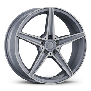 8.0X19" PCD 5X112 AGT Wheels 19297-1 66.60 mm Gun Metal Diamond