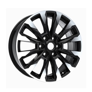8.0X20" PCD 6X139 AGT Wheels 20197  ET60 95.1 mm Black Diamond