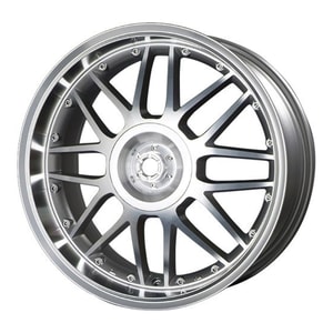8.5X17" PCD 5X100-112 SLK SLK-1008 SILVER ET35 73.1 mm