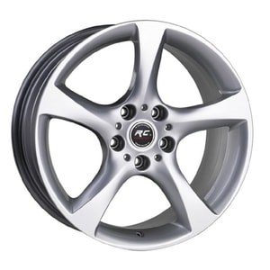 8.5X18" PCD 5X120 RC 402 ET15 74.1 mm SILVER (Ön)