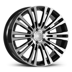 8.5X19" PCD 5X112 AGT Wheels 19073 ET35 66.60 mm Gloss Black
