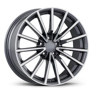 8.5X19" PCD 5X112 AGT Wheels 19288 ET32 66.50 mm Gun Metal Diamond
