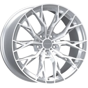 8.5X19" PCD 5X112 Arceo Wheels ARC-19239-52 ET45 SILVER DIAMOND ROMA 73.1 mm