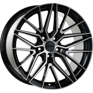 8.5X19" PCD 5X114 Arceo Wheels  19193 BLACK DIAMOND SEVILLA ET35 73.1 mm