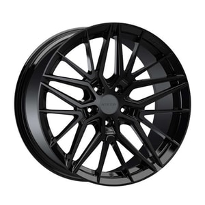 8.5X19" PCD 5X114 Arceo Wheels  19193 BLACK SEVILLA ET35 73.1 mm