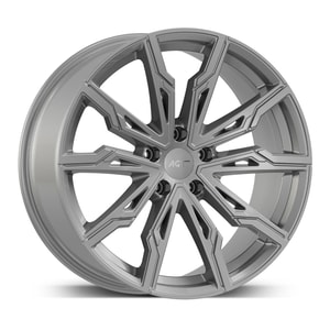 8.5X20" PCD5X112 AGT Wheels 20154-1 ET66.6 Full Silver 66.6 mm