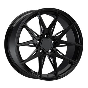 8.5X19" Arceo Wheels ARC 19177 Marseille Glossy Black PCD 5x114.3 ET35