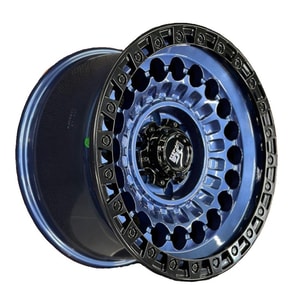 9.0X17" PCD 6X139.7 Deluge Performance 55220 BLUE BLACK LIP ET-12 110 mm