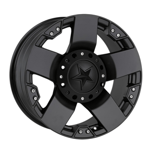9.0X17" PCD 6X139.7 RC 5187 ET15 110 mm MATT BLACK